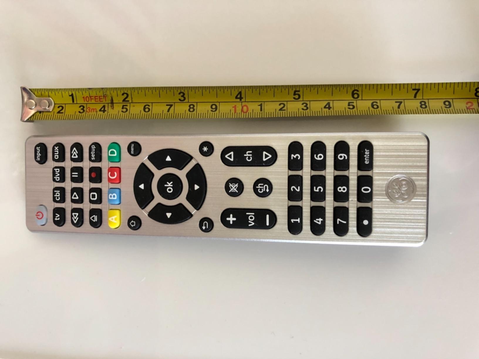 GE Universal Remote Control for Samsung LG RokuTV Vizio Sony Philips Sharp | RCA Sanyo Element Smart TVs Soundbars Streaming Players Blu-Ray and More, 4-Device 33709 customer photo 2