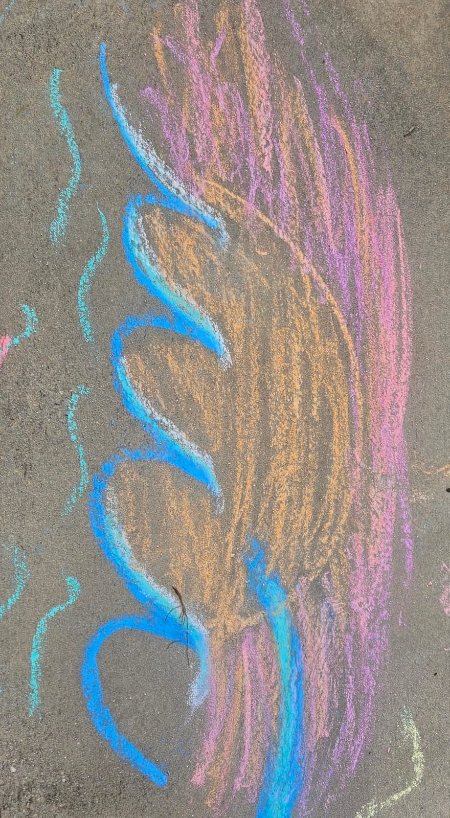Colorations Sidewalk Chalk – 50pc 4” x 1” Washable, Bright Colored Chalk Set – Fun Kid Art Colors & Patterns – Draw on Classroom Chalkboard or Outdoor Playground – Jumbo Bulk customer photo 2
