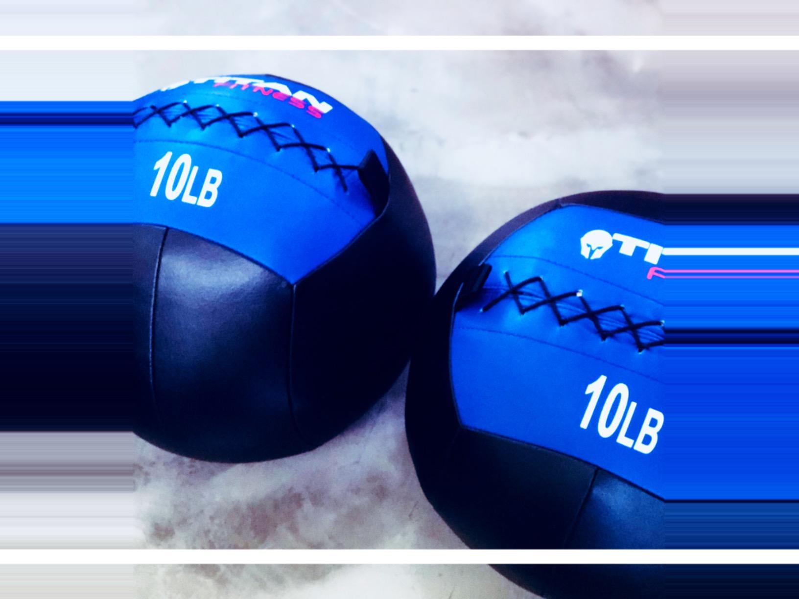 Titan Fitness Soft Leather Medicine Wall Ball Durable, Endurance, Cardio, Core Strength customer photo 1