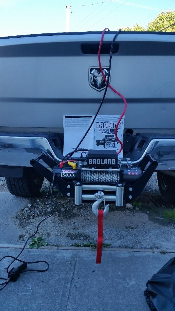 ECOTRIC 10x 4 1/2 Cradle Winch Mount Mounting Plate 8000-13,000 Lb Capacity customer photo 2