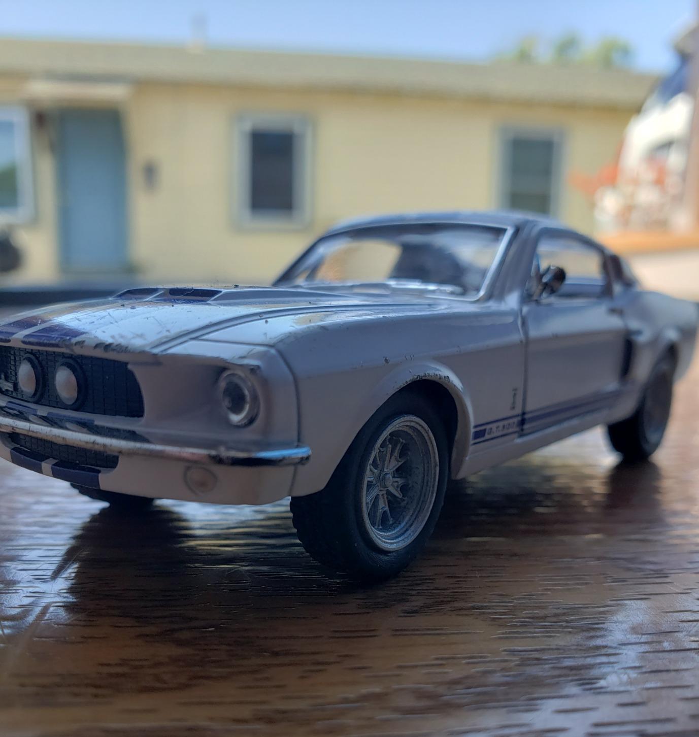 KiNSMART - 1967 Ford Shelby Mustang GT500 1:38 Scale 5