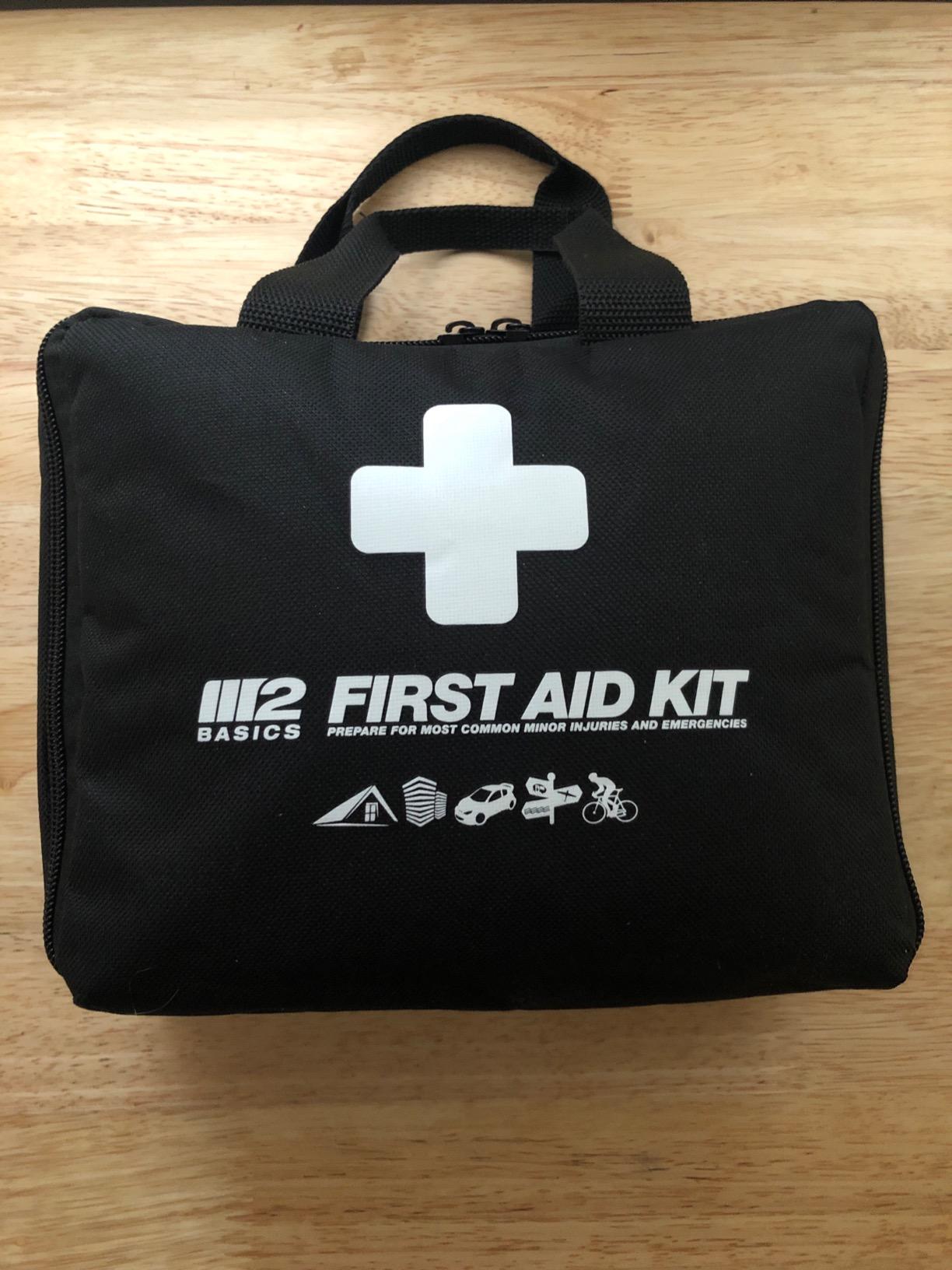 M2 BASICS 300 Piece First Aid Kit w/Durable Bag for Home, Business, Office customer photo 1