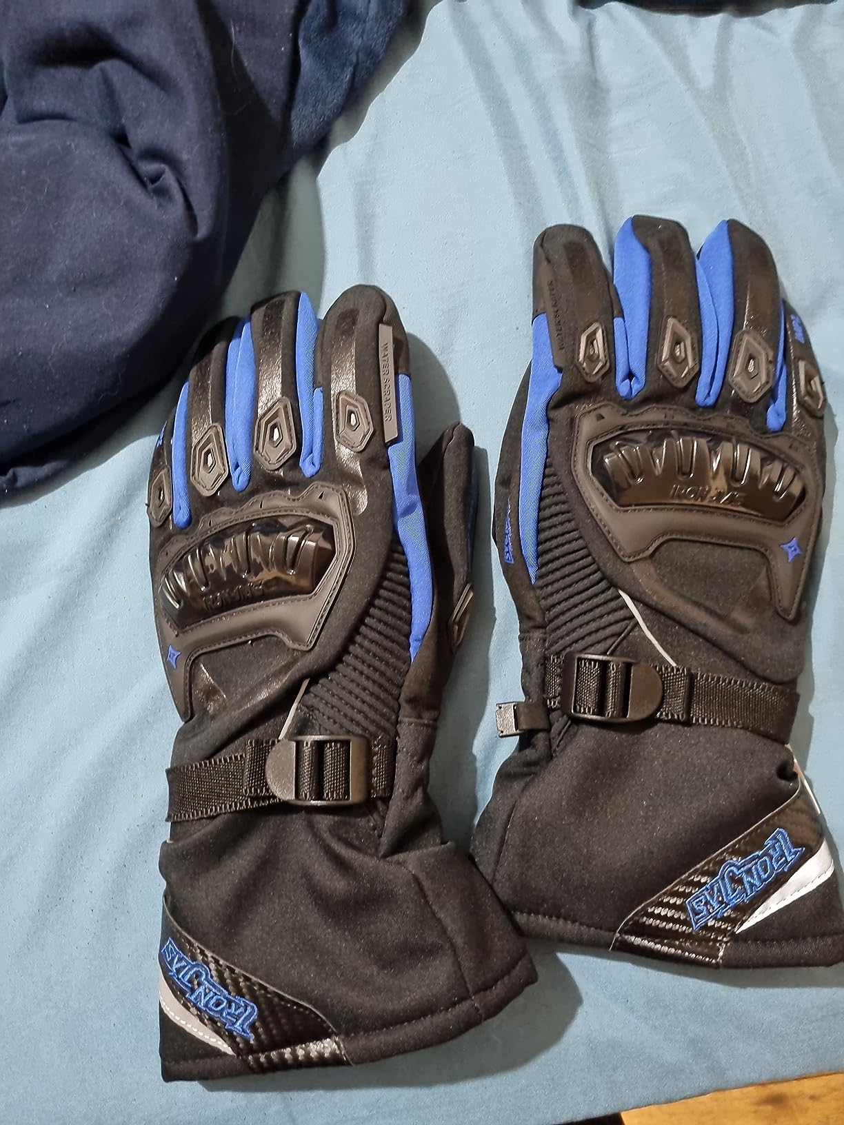 IRON JIA'S Winter Motorcycle Gloves with CE Level 1KP Protection customer photo 2