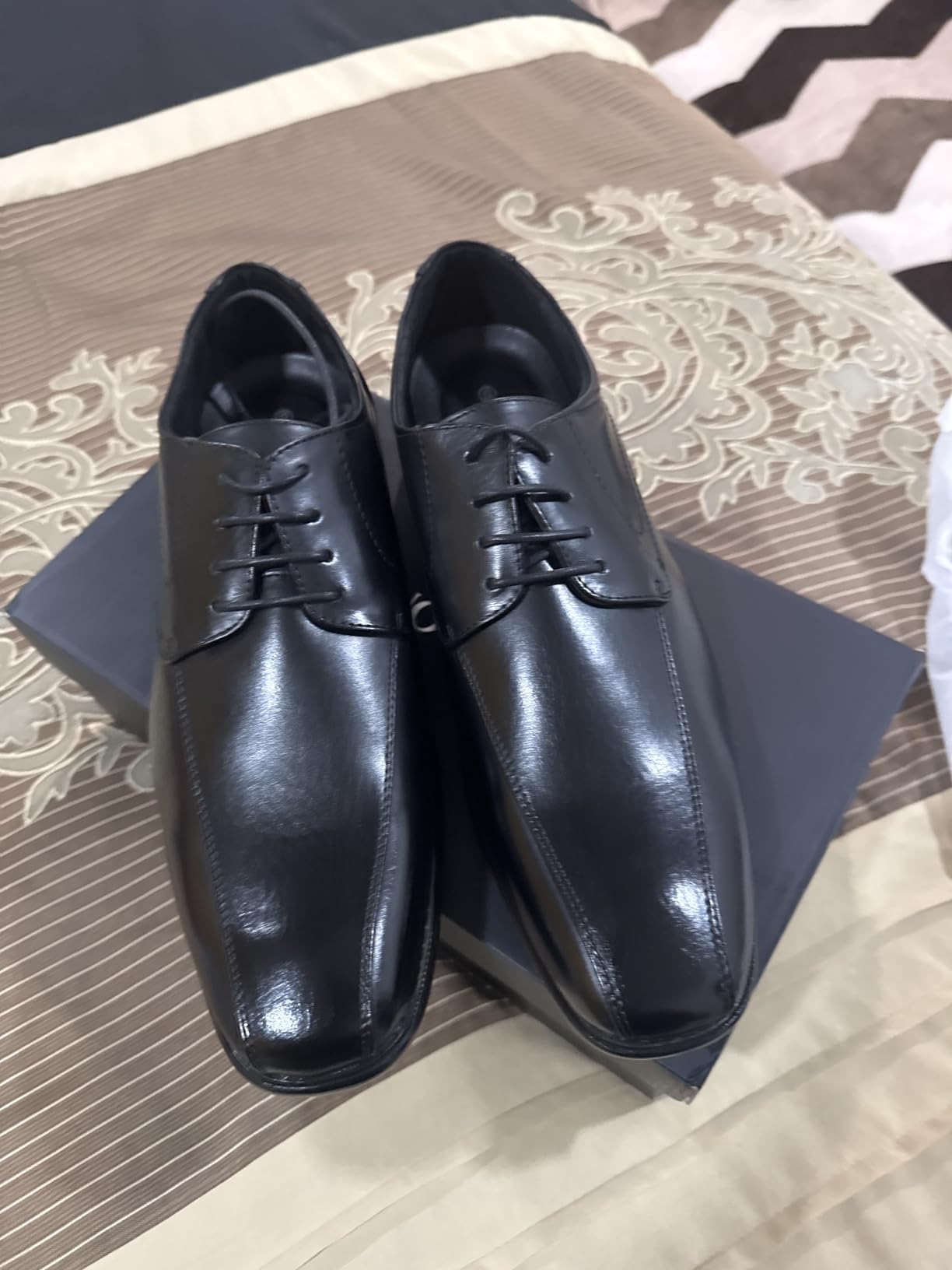 Bruno Marc Men's Dress Formal Classic Lace-up Oxfords customer photo 2