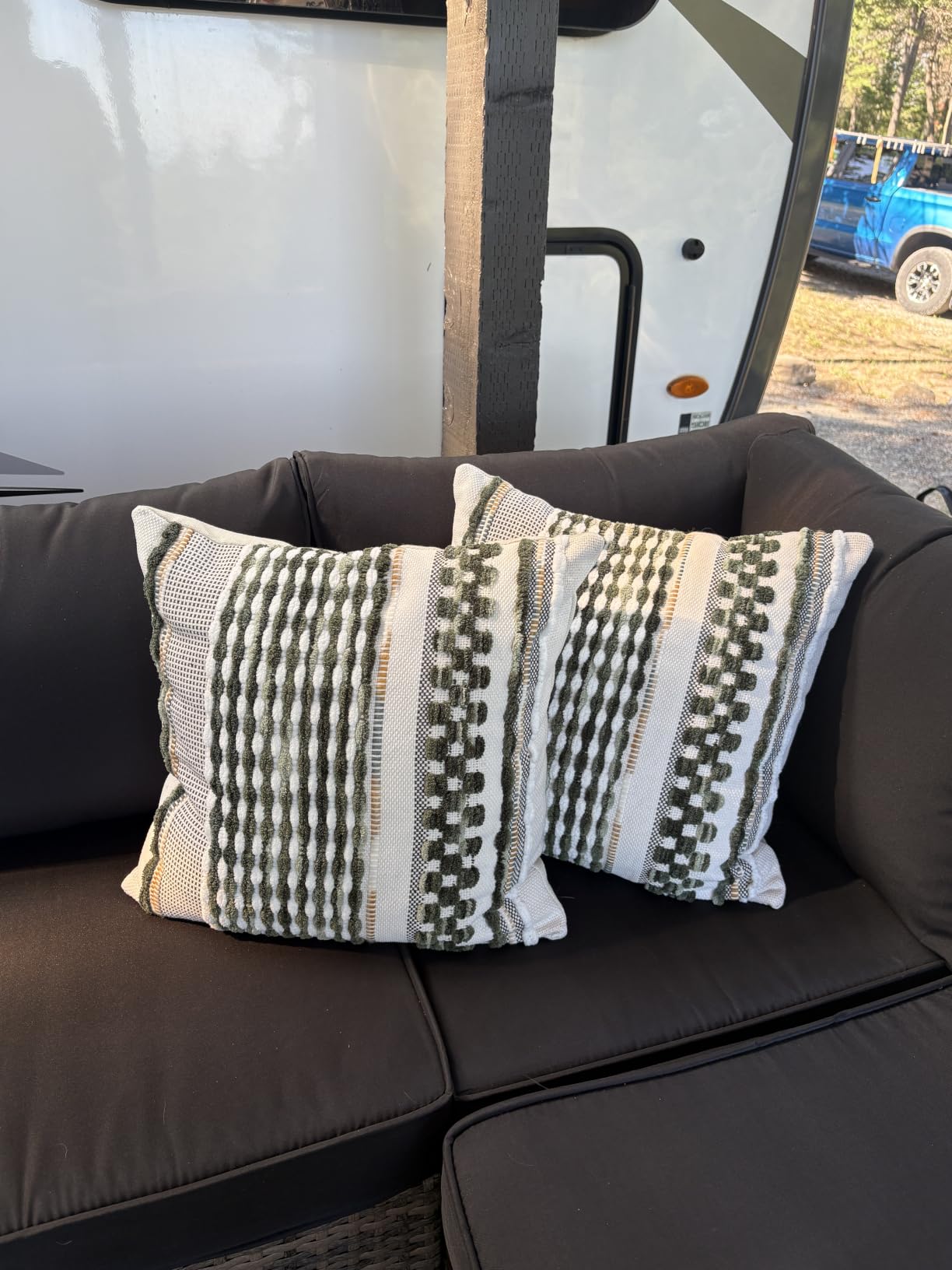 Utopia Bedding 18x18 Pillow Inserts, White Throw Pillows for Couch, 2 Pack customer photo 2