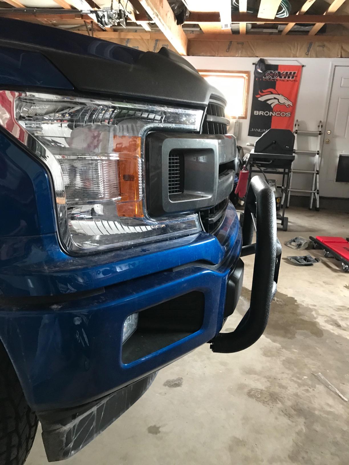 Tyger Auto TG-GD6F60098 Front Bumper Guard Compatible with 2004-2024 Ford F150 (Exclude Heritage, Raptor, 20-22 Diesel, 22-24 Lightning EV) | Textured Black | Light Mount | Bull Bar customer photo 1