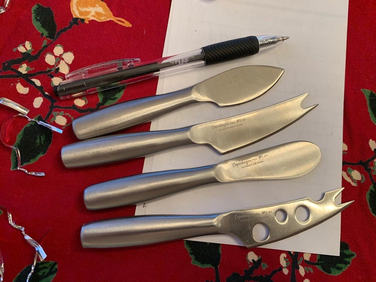 BOSKA Cheese Knife Set Mini Copenhagen - 4 Stainless Steel Cheese Knives customer photo 2