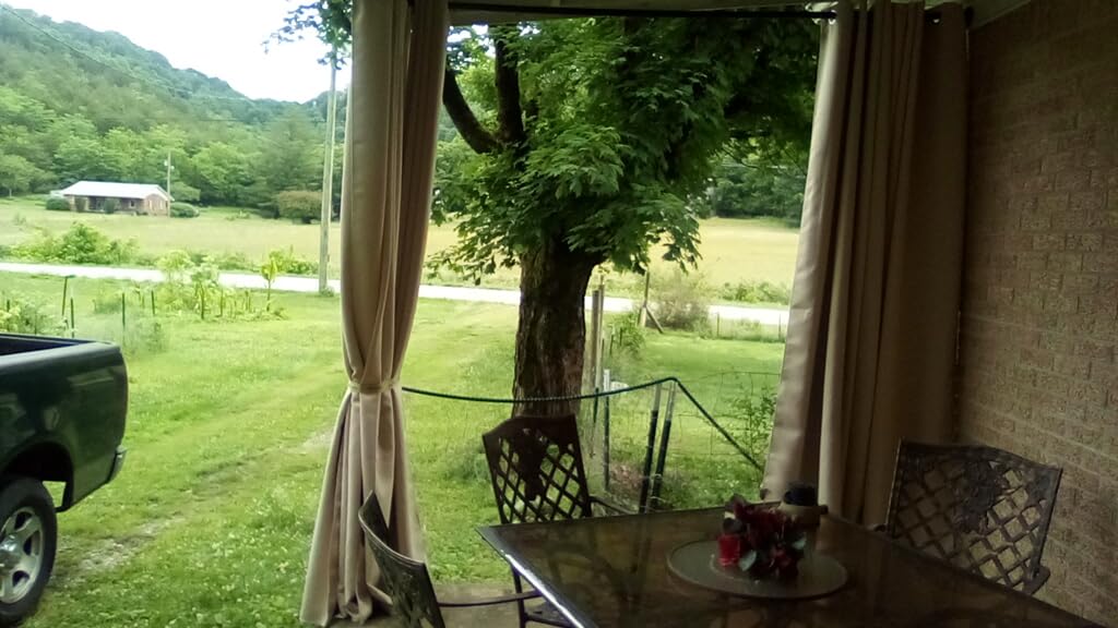 NICETOWN Outdoor Curtains for Patio Waterproof 95