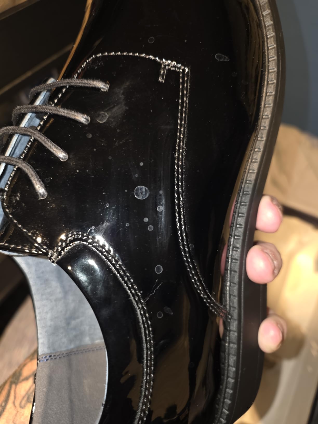 Bruno Marc Men's Business Shoes Derby Lace-Up Shoes Suit Shoes Leather with Oxford Lining customer photo 1