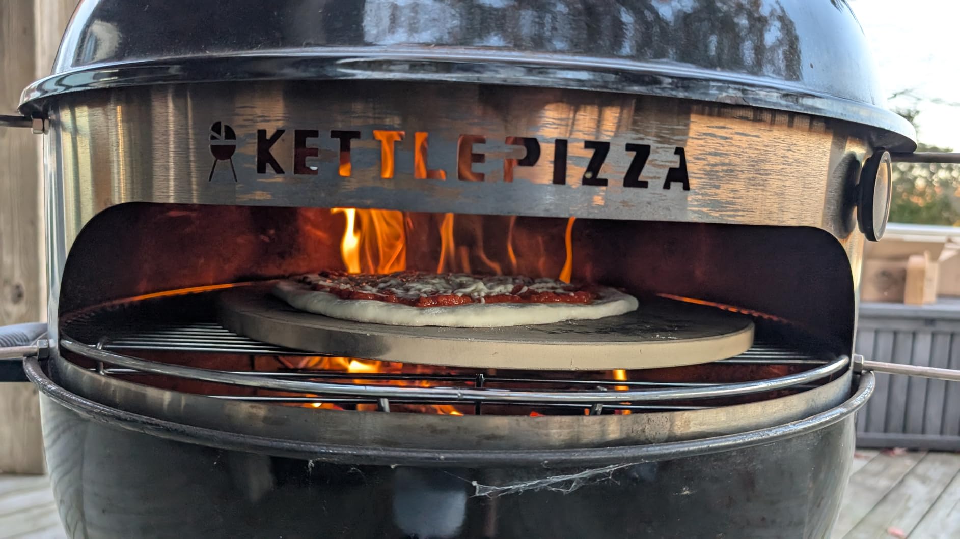 Unicook 15 x 12 Inch Rectangular Pizza Stone for Oven and Grill, 6.8 Lbs | Heavy Duty, Even Heating & Consistent Heat Retention, Creates Crispy Crust for Pizzas, Bread, Cookies, Includes Dough Scraper customer photo 2