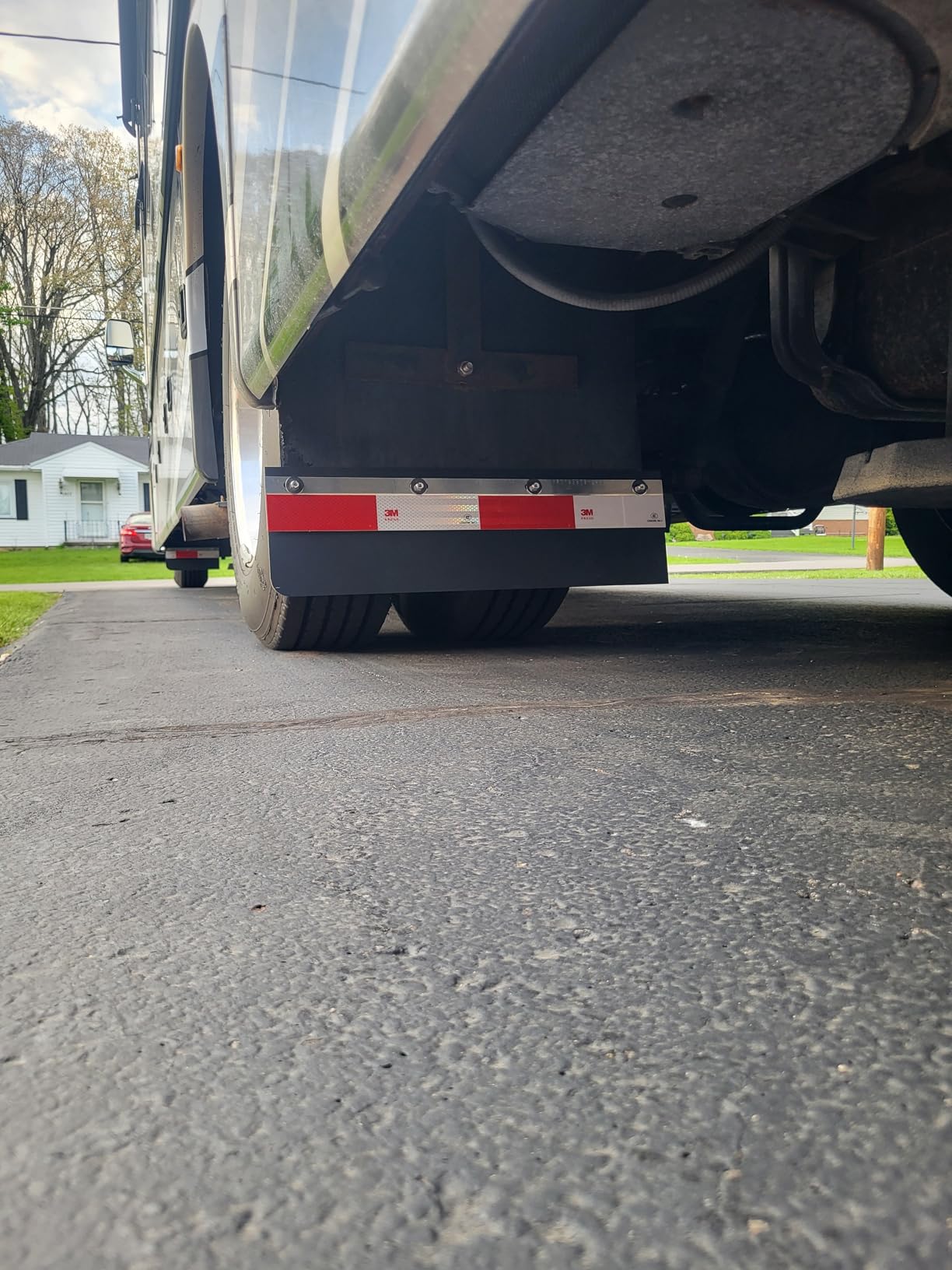 Buyers Products RC30PPB Black Polymer Mud Flaps, 24x30 Inch, Super Durable, Cold Weather Resistant, Impact Resistant Splash Guards for Trucks, Semi Trucks & Trailers, Mud Flaps are NOT Rubber, 2 Pack customer photo 2