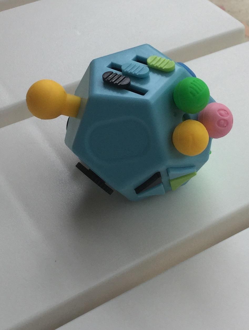 Fidget Dodecagon-12 Sided Fidget Toy Stress Relief Cube for Kids and Adults customer photo 1