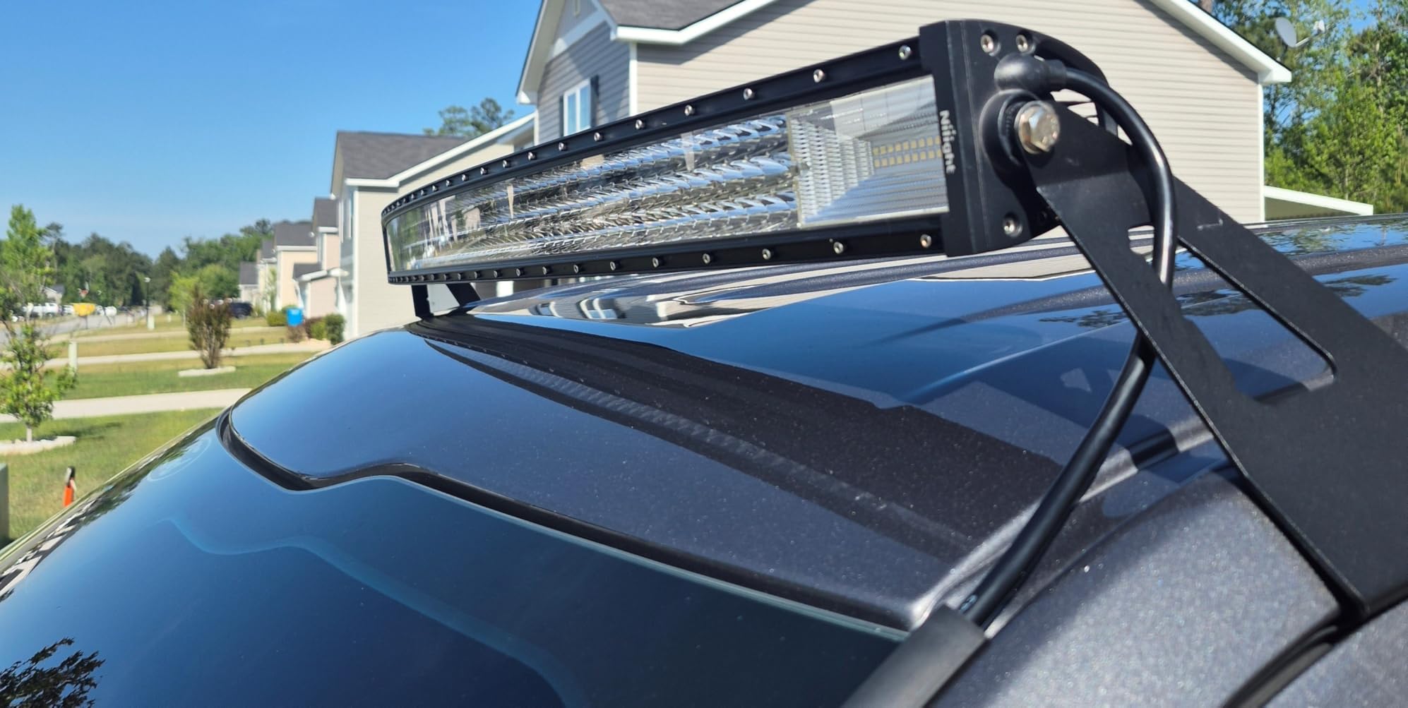 Nilight - 18015C-A LED Light Bar, 52Inch, 783W, 78000LM, Curved Triple Row Flood Spot Combo Beam Off Road Driving Lights for Boat, Trucks, 2 Years Warranty customer photo 2