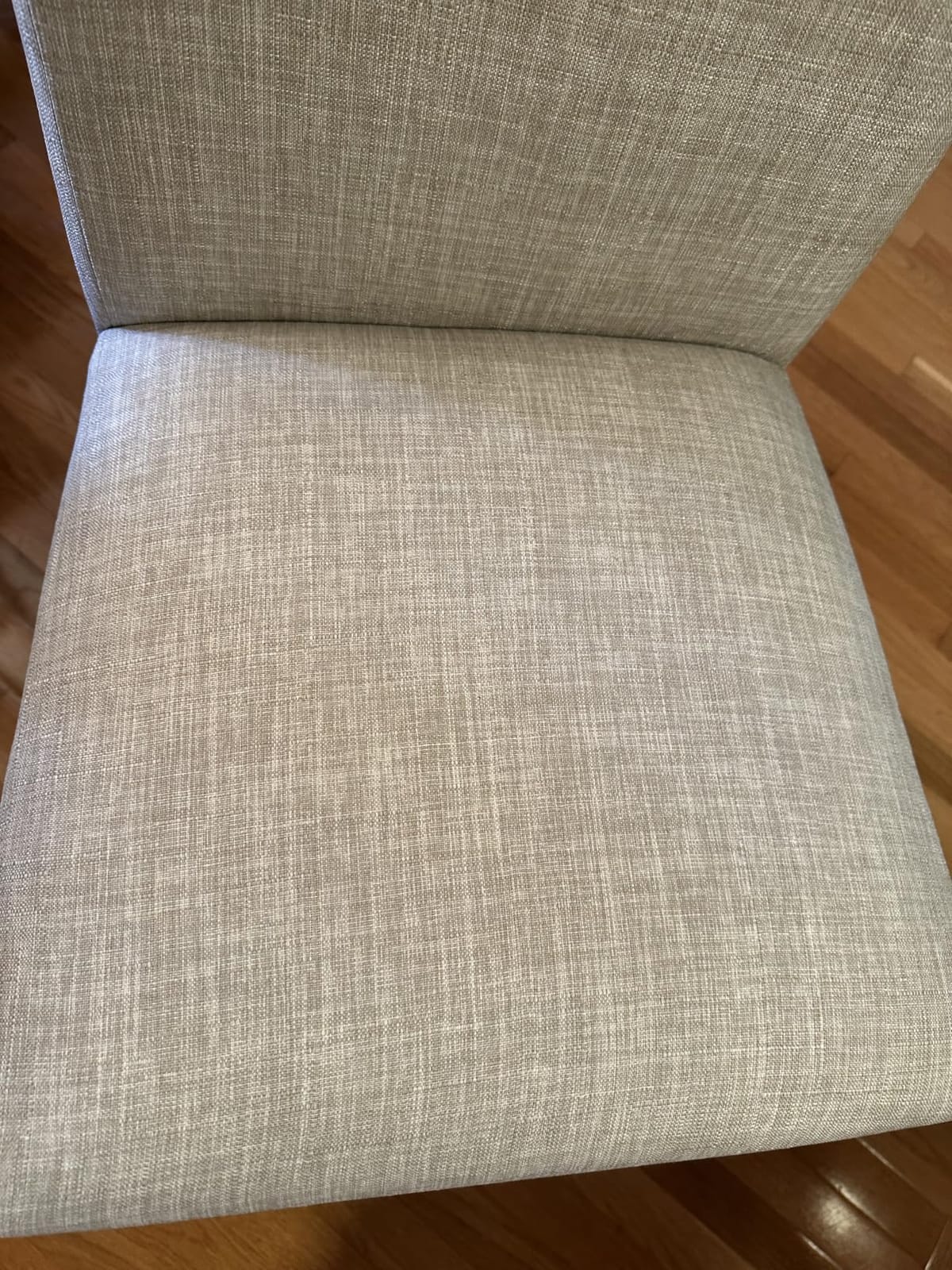 Biony Tan Fabric Counter Height Stools with Nailhead Trim, Set of 2 customer photo 1