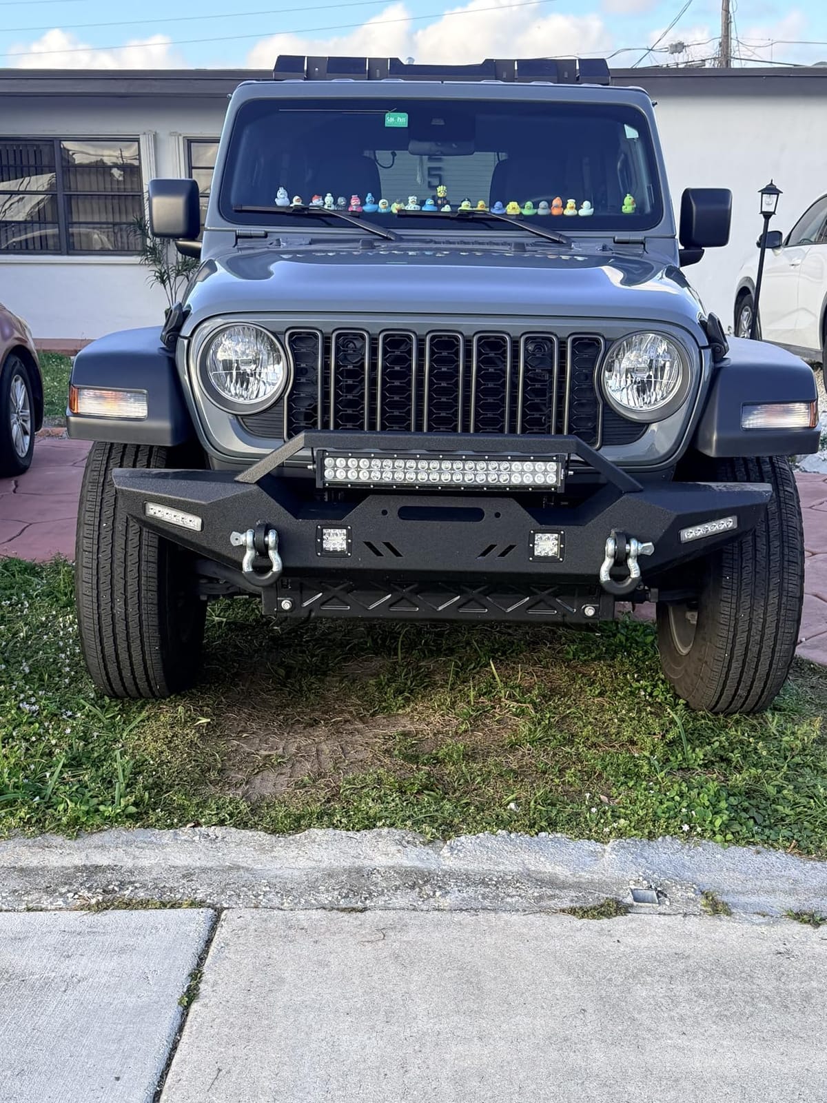 Nilight - 70015C-A LED Light Bar 22Inch 120W Curved Spot Flood Combo LED Driving Lamp Off Road Lights LED Work Light for Trucks Boat Jeep Lamp,2 Years Warranty customer photo 1