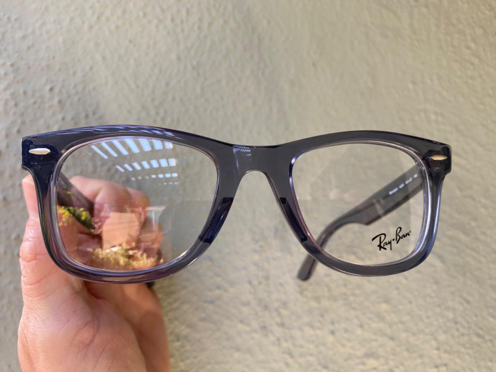 Ray-Ban RX4340v Wayfarer Ease Square Prescription Eyeglass Frames customer photo 2