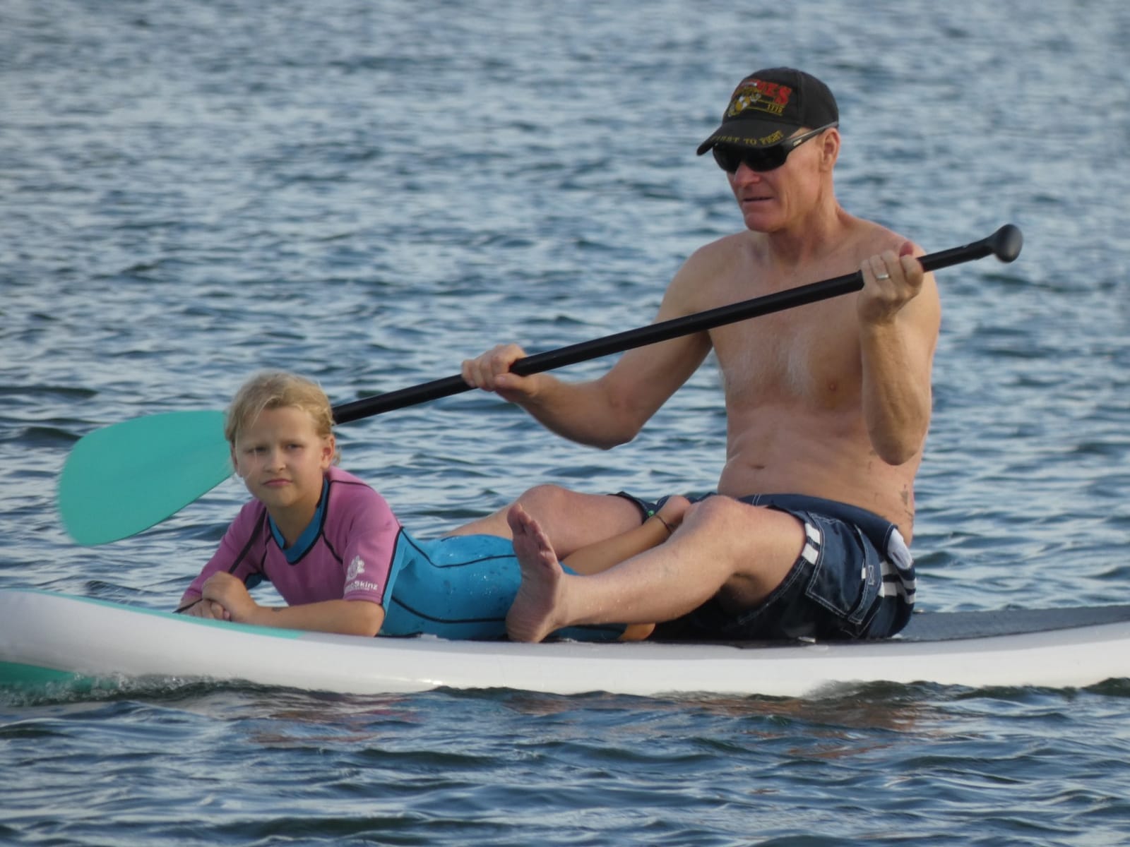 SereneLife 10' Inflatable Stand Up Paddle Board with Premium SUP Accessories - Wide Stable Design with Non-Slip EVA Deck Pad, 350 lbs Capacity customer photo 2