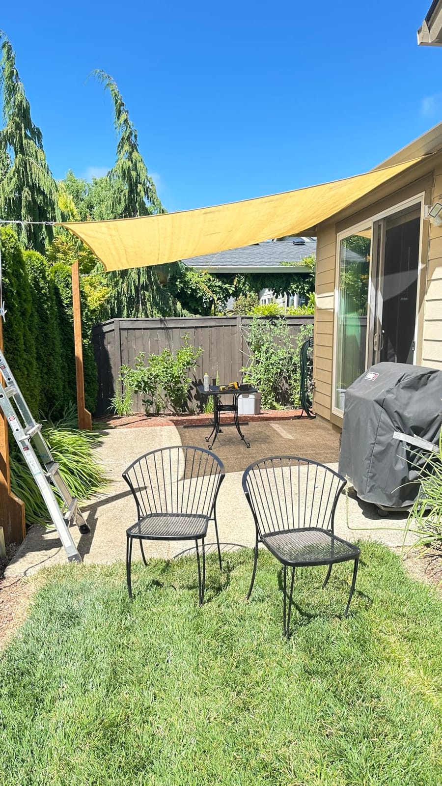 LOVE STORY 12' x 16' Rectangle Sun Shade Sail for Outdoor Patio, Sand customer photo 1