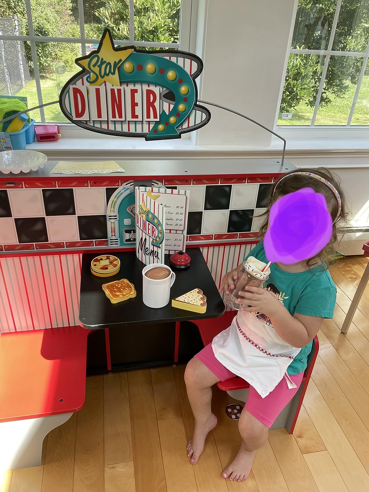 Melissa & Doug Star Diner Restaurant Pretend Play Set customer photo 1
