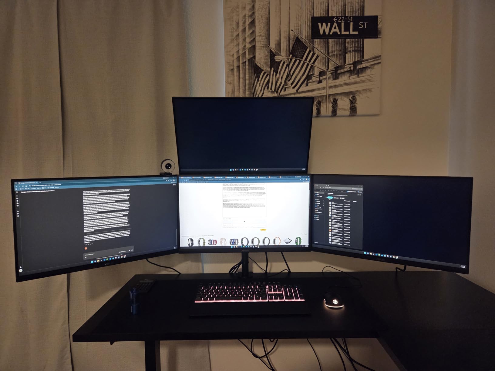 WALI Freestanding Vesa Monitor Stand for 13-32 inch Screens, up to 22 lbs | Single Monitor Stand for Desk, Full Motion with Height Adjustment, Tilt, Swivel, Rotation, VESA 75/100mm (MF001), Black customer photo 2