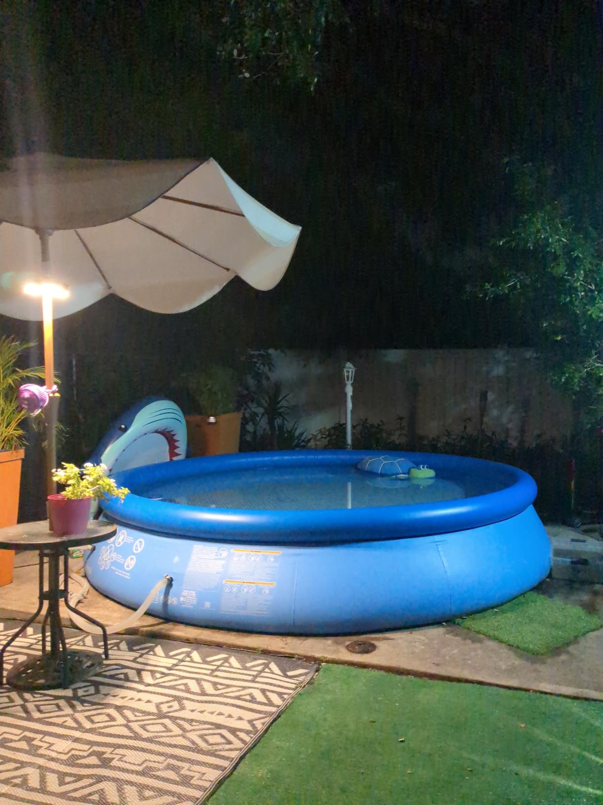 INTEX Easy Set 15 ft x 48in Inflatable Ring Above Ground Pool Set w/Pump customer photo 1
