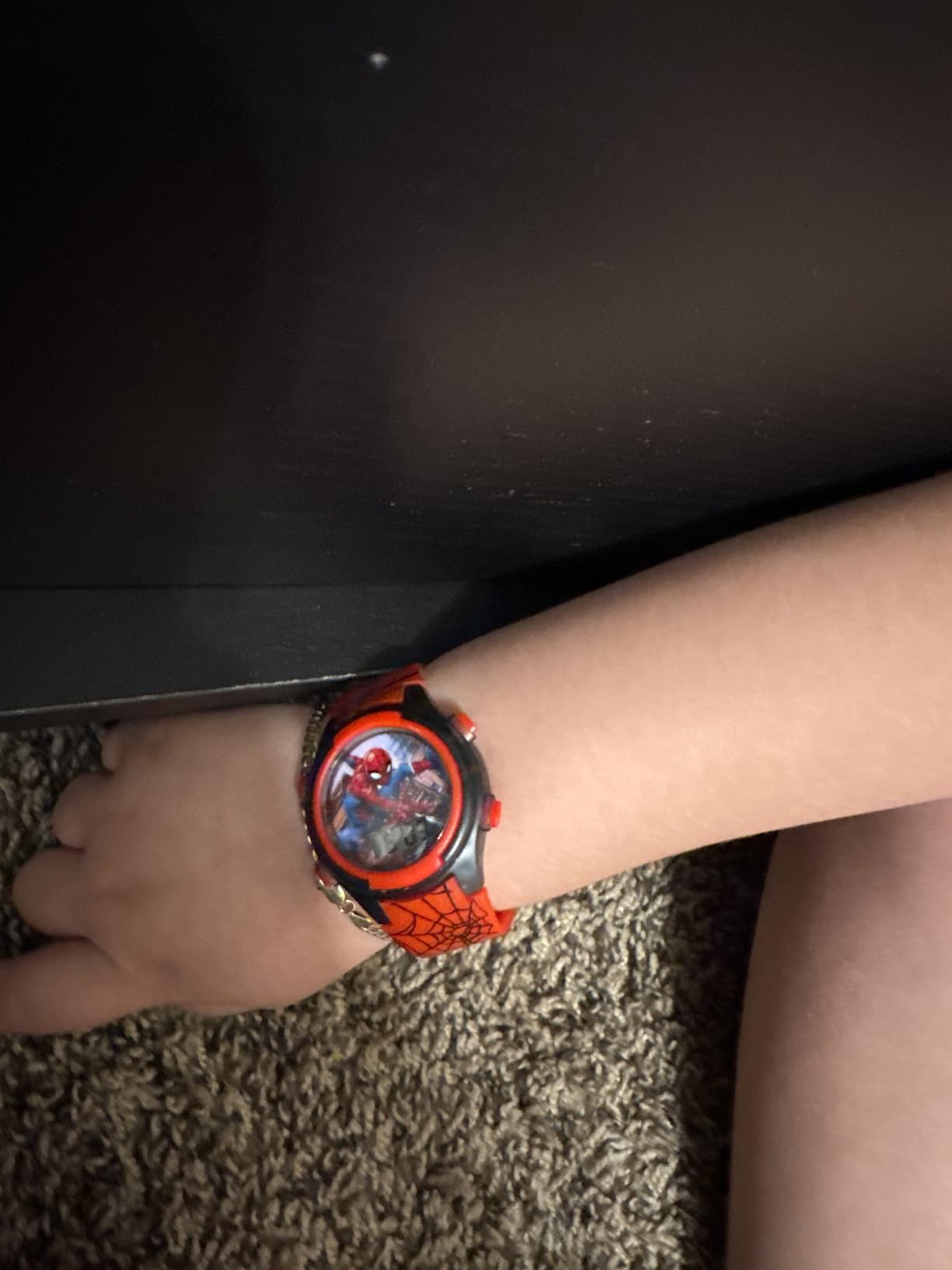 Marvel Spider-Man Kids Watches – Digital Display, Interactive Features, Adjustable Strap, Vibrant Spider-Man Graphics, Durable for Active Kids customer photo 2