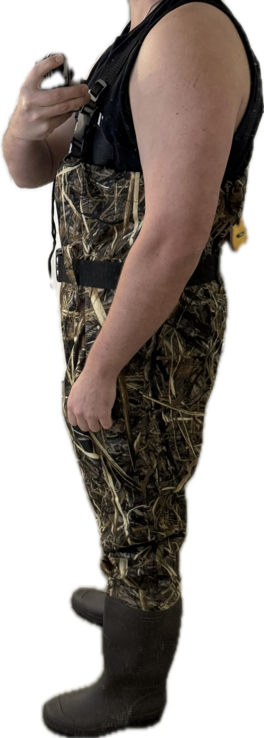 FISHINGSIR Waders for Men Waterproof Women Fishing Chest Wader with Boots customer photo 2