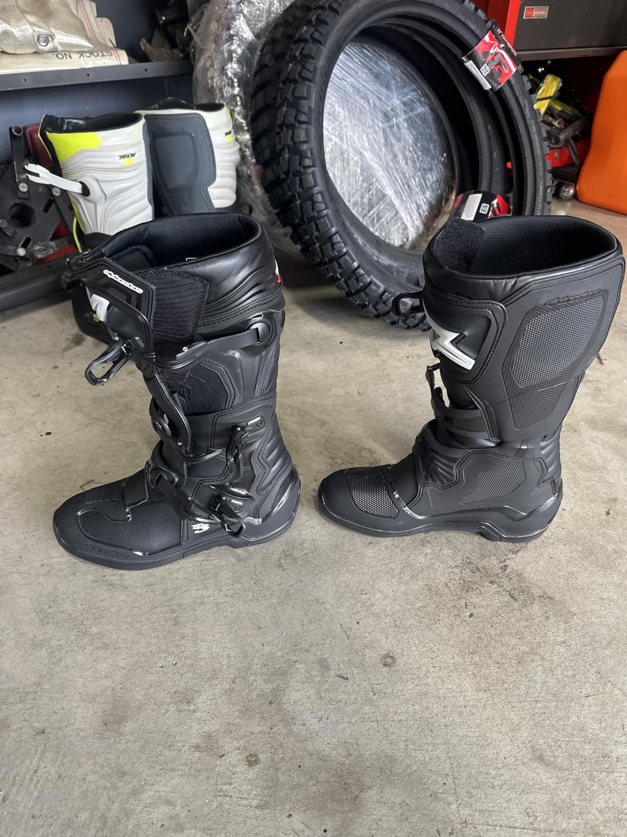 Alpinestars Tech 3 Motocross Boots, Durable & Lightweight, CE-Certified For Off-Road Powersports, 11, Black customer photo 1