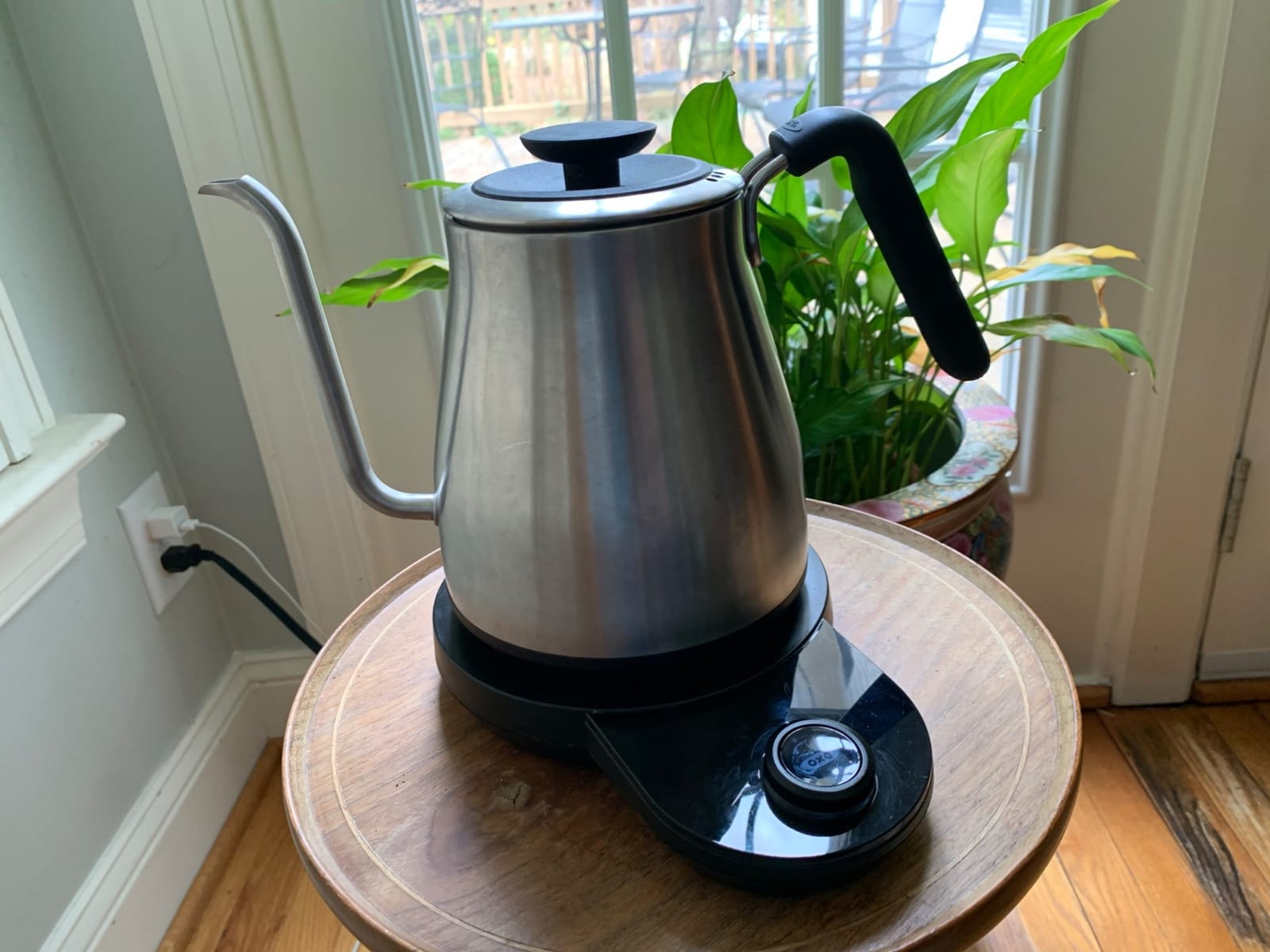 OXO Brew Pour Over Gooseneck Electric Kettle - Stainless Steel customer photo 2