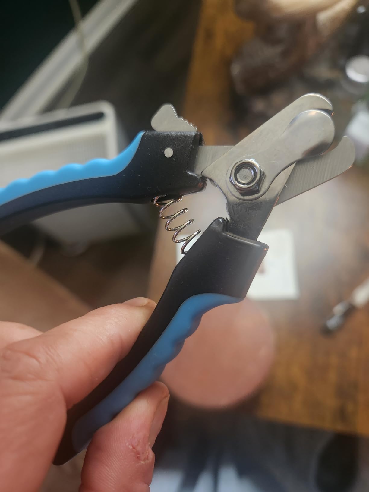 Candure Dog Nail Clippers and Trimmer with Safety Guard to Avoid Over-Cutting Toe Nails, Professional Grooming Pet Nail Clipper with Nail File for Small, Medium & Large Breeds customer photo 2