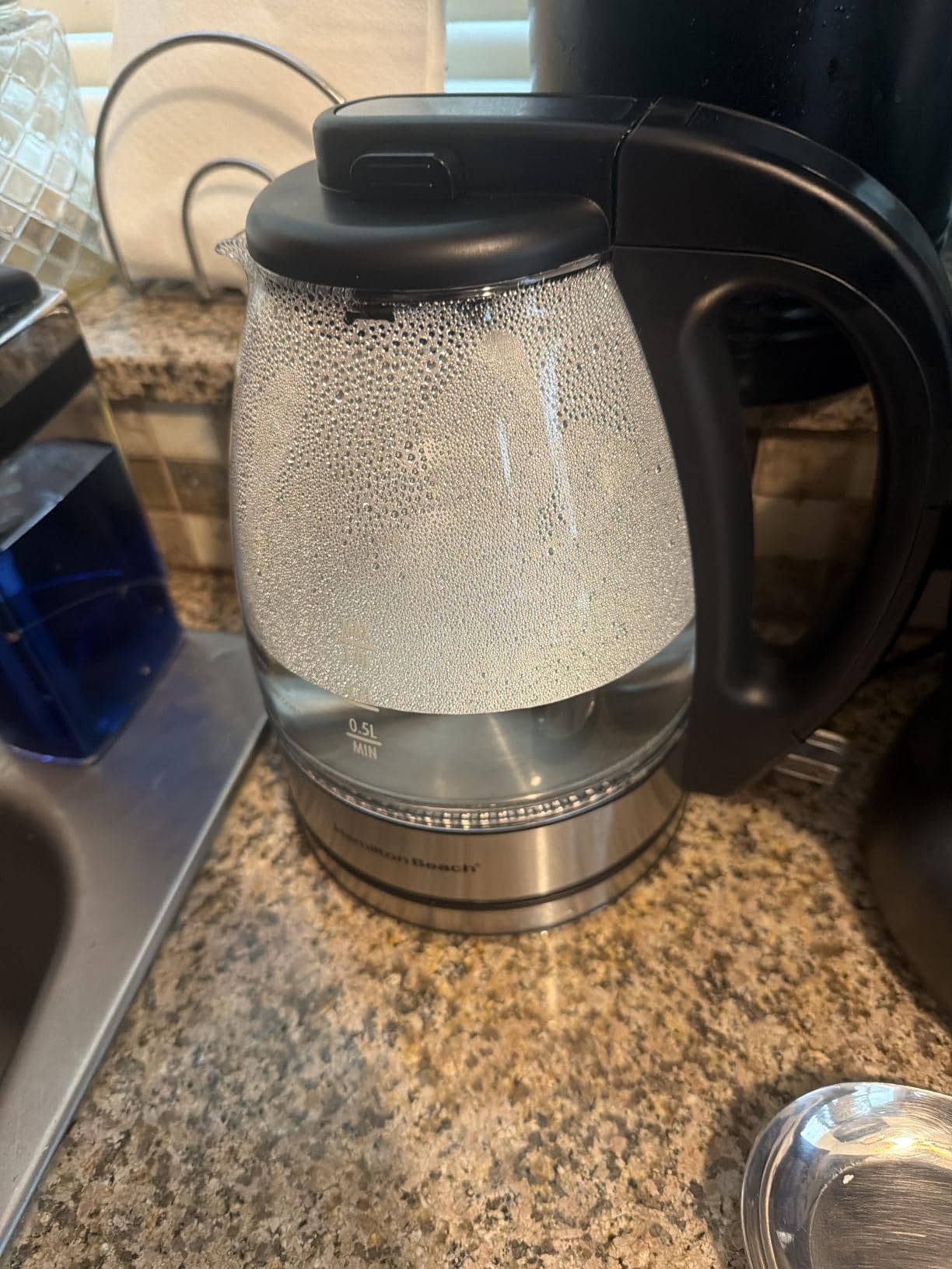Hamilton Beach 1 Liter Electric Tea Kettle, Water Boiler & Heater customer photo 1
