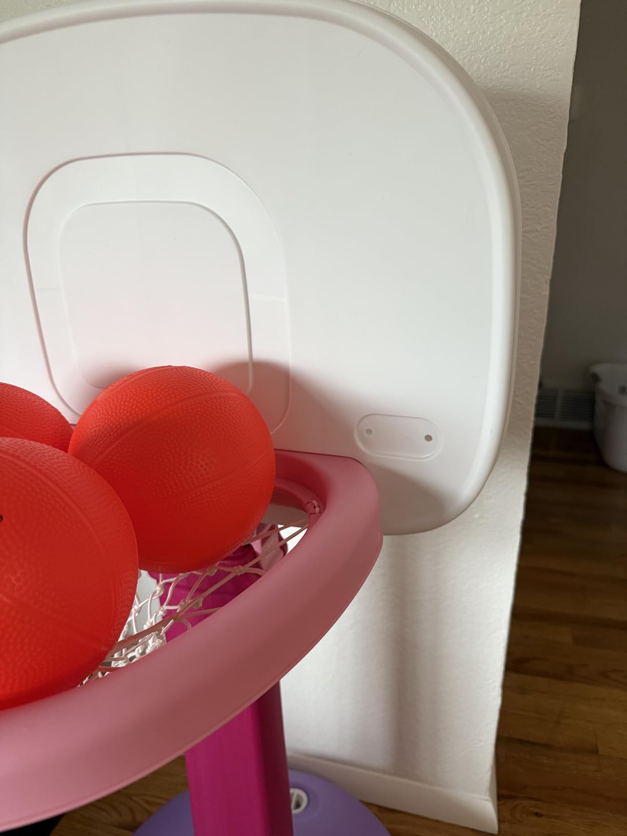 Little Tikes Easy Score Basketball Set, Pink- Amazon Exclusive 22.00 L x 23.75 W x 61.00 H Inches customer photo 2