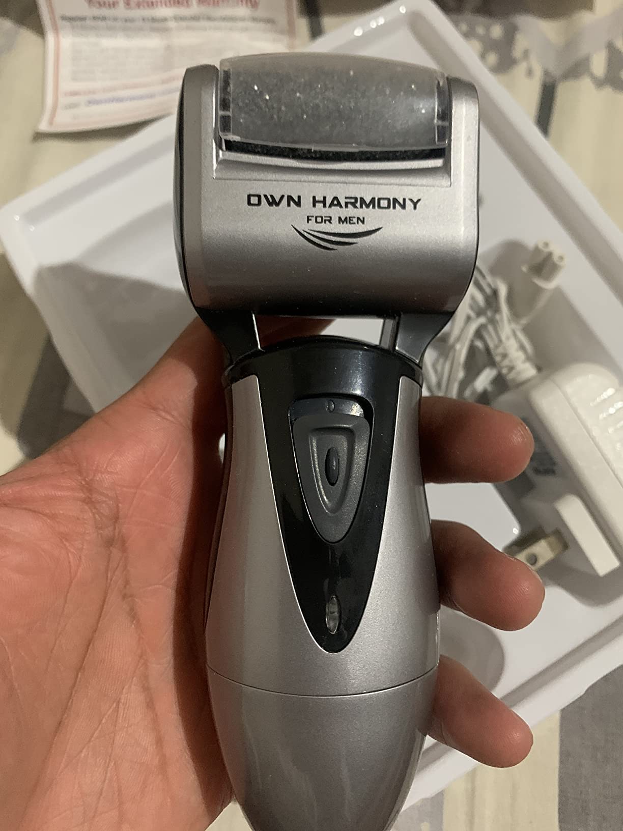 Own Harmony Electric Foot Callus Remover - Rechargeable Pedicure File Tool customer photo 2