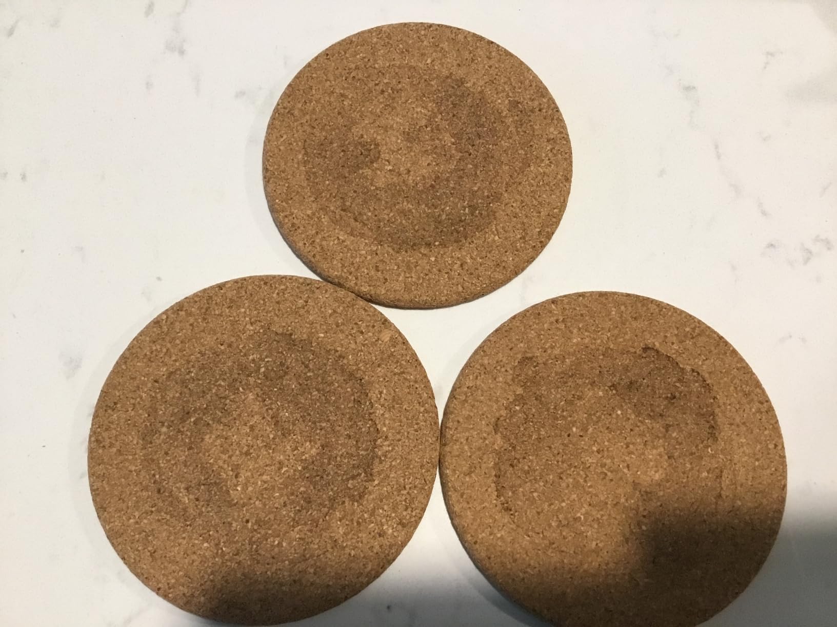 Cork Coasters for Drinks with Metal Holder - 16 Pcs Round 4 inch Drink Coaster Thick Absorbent Heat-Resistant Saucer - Used for Cold Hot Beverages Glasses Mugs Cups Plants Apartment Decor Bar Table customer photo 1