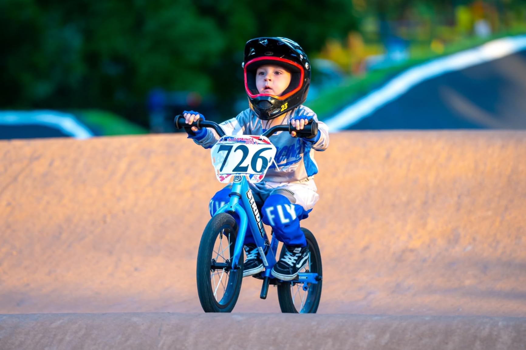Strider 14x Classic Balance Bike for Kids Ages 3–6 Years, Awesome Blue customer photo 1