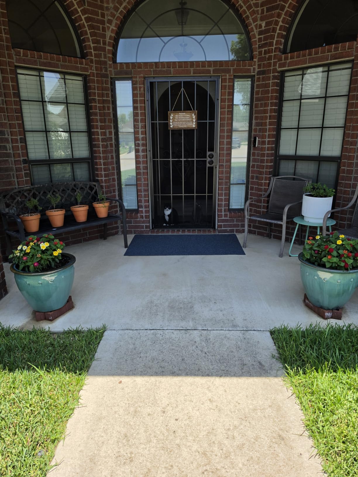 WaterHog Boxwood Front Door Mat Indoor Outdoor Entrance, All-Weather Mats customer photo 2
