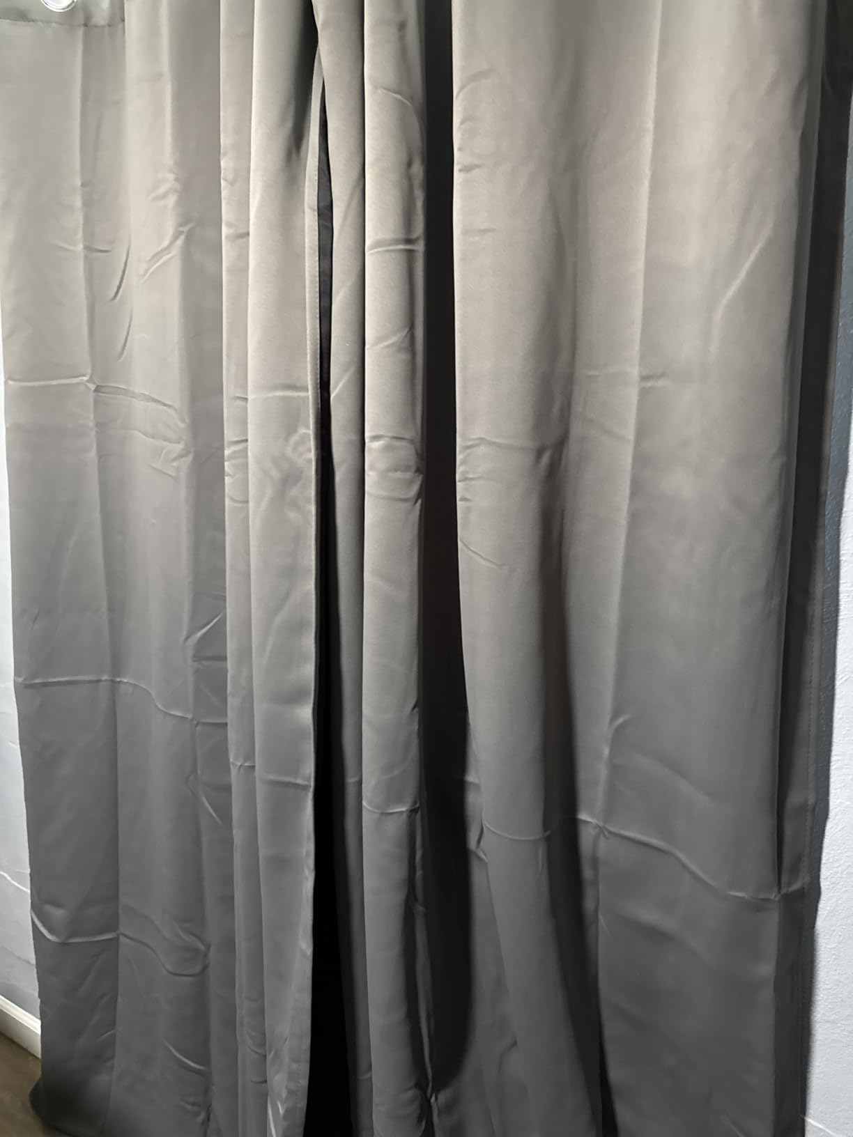 NICETOWN White 100% Blackout Curtains 84 inch Long for Bedroom 2 Pieces | Thermal Insulated, Noise Reducing, Heat Blocking, Cold & Full Light Blocking Grommet Window Drapes for Living Room & Nursery customer photo 2