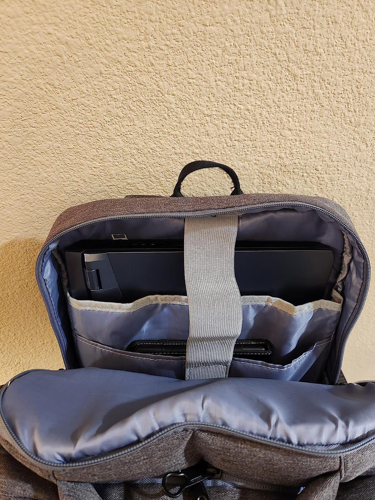 KROSER Laptop Backpack Computer Backpack 17.3 Inch for Men-Charcoal Black customer photo 1