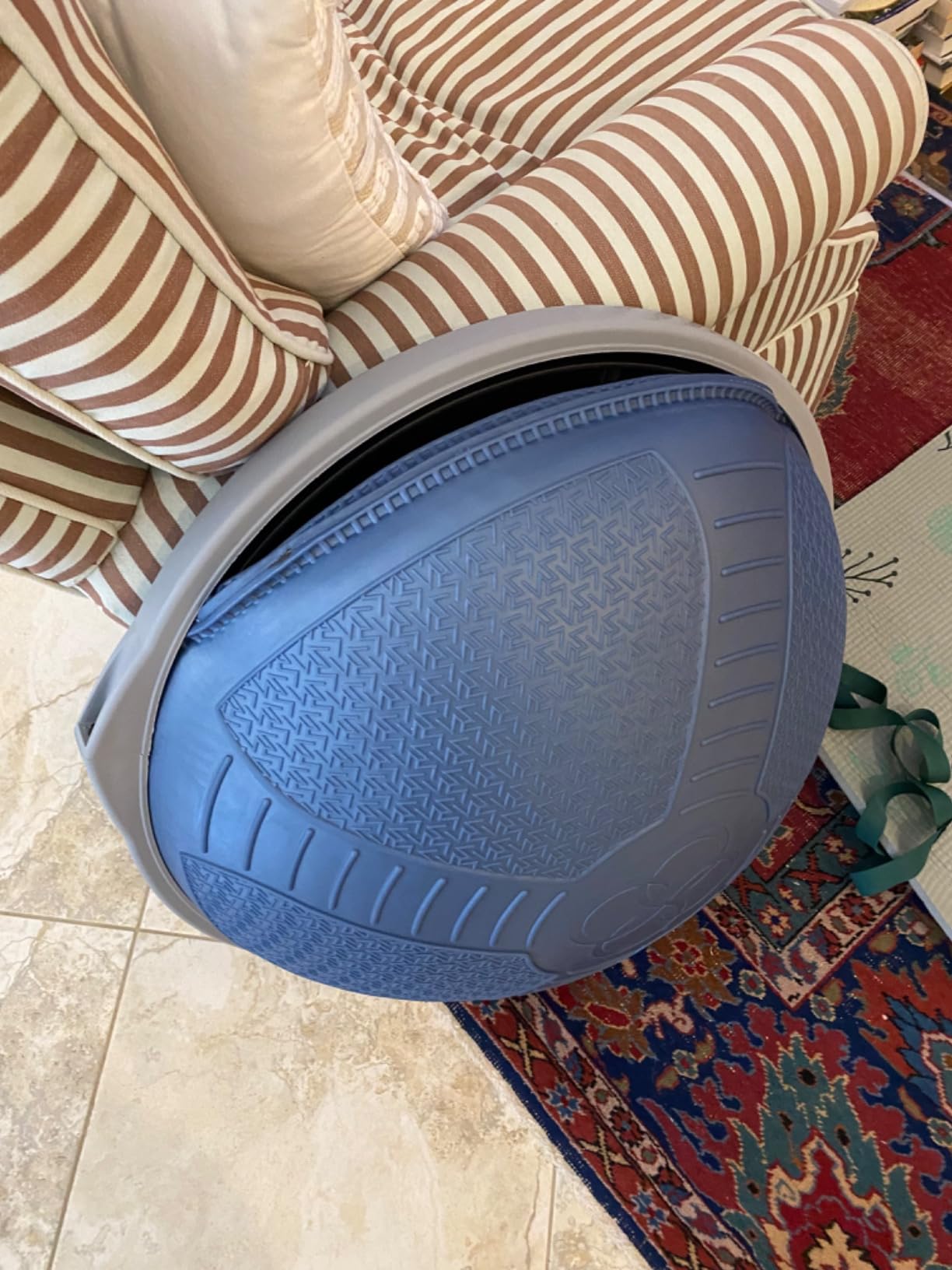 Bosu Pro NexGen 25IN Home Fitness Exercise Gym Balance Trainer with Pump customer photo 2