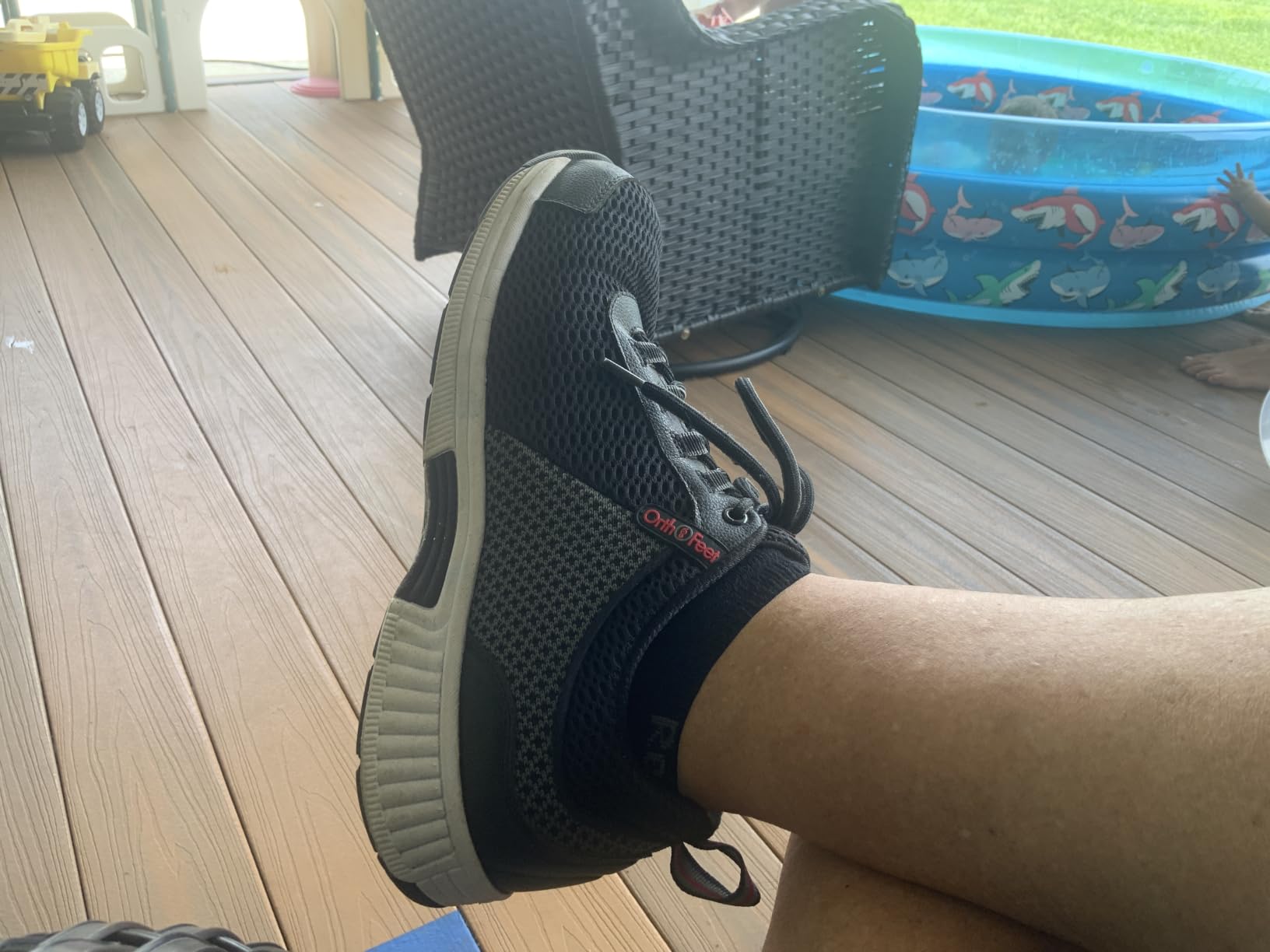 Orthofeet Edgewater Orthopedic Men's Walking Shoes customer photo 2