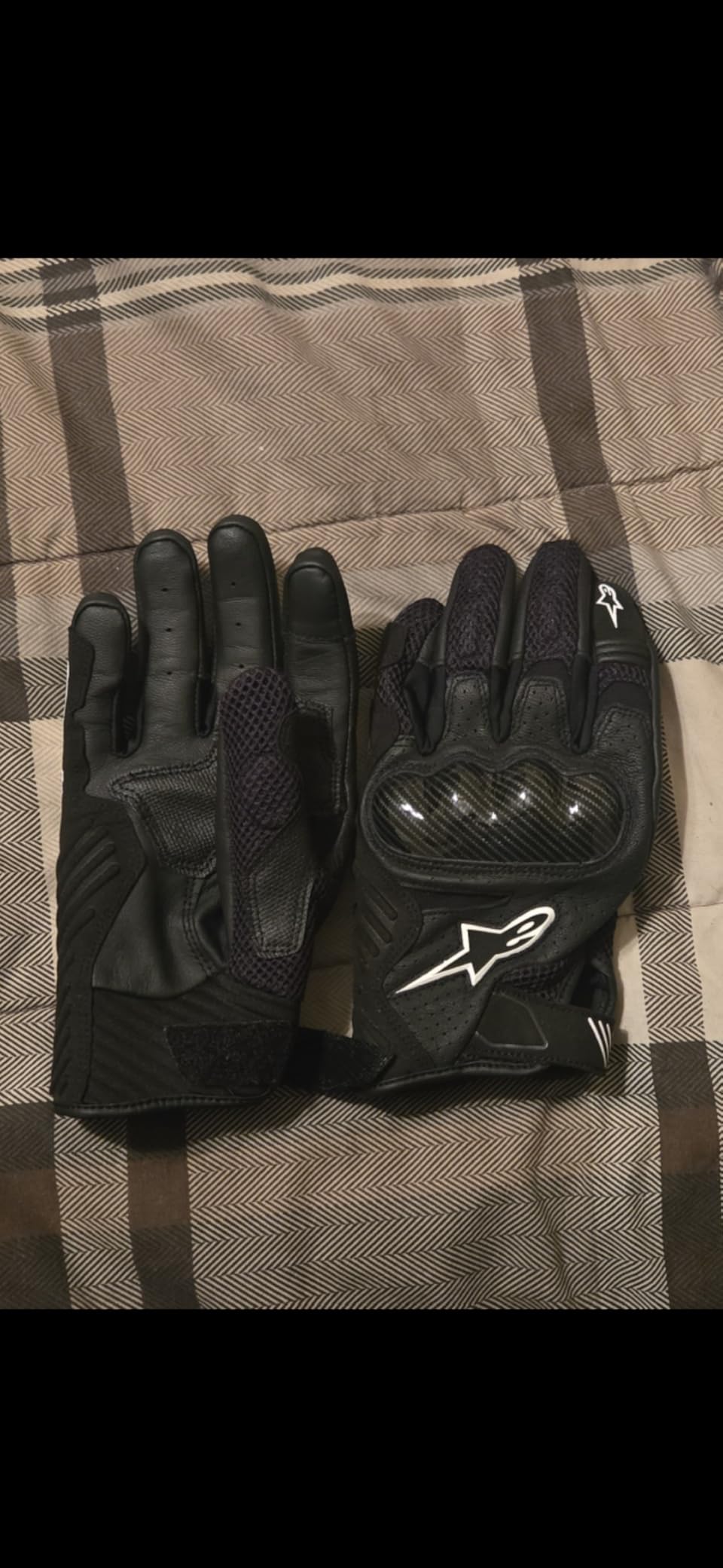 Alpinestars SMX 1 Air V2 Motorcycle Gloves Lightweight Ventilated Design Street Riding Comfort Enhanced Grip Protection customer photo 1