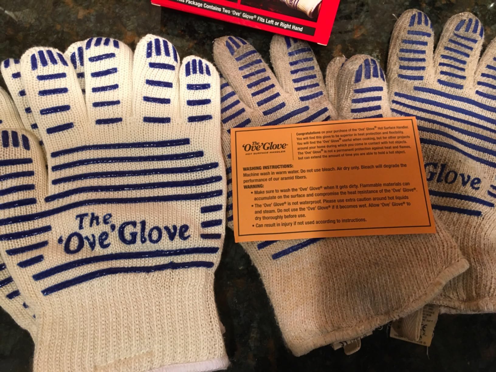 The Ove Glove - Superior Heat & Flame Hand Protection - Pack of 2 Oven Mitts customer photo 2