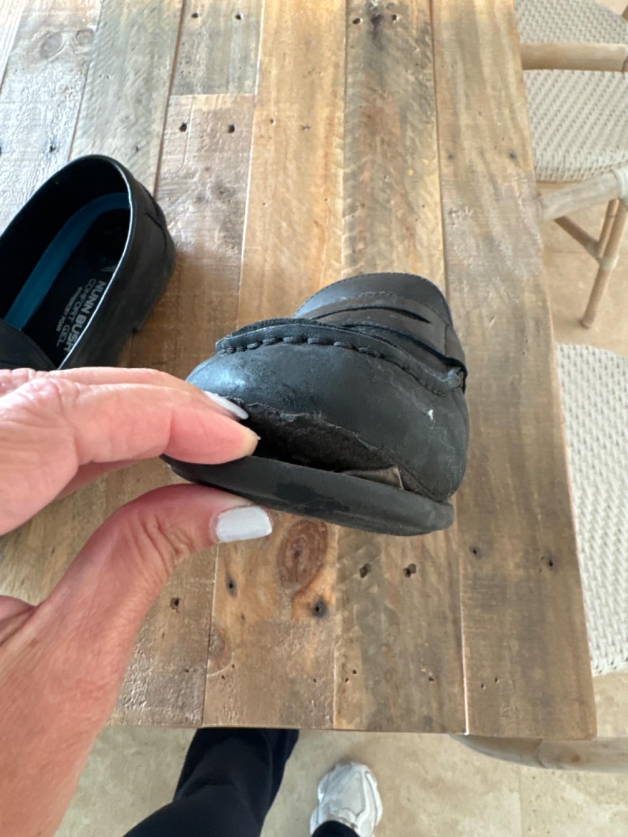 Nunn Bush Drexel Moc Toe Penny Loafer with KORE Walking Comfort Technology customer photo 2