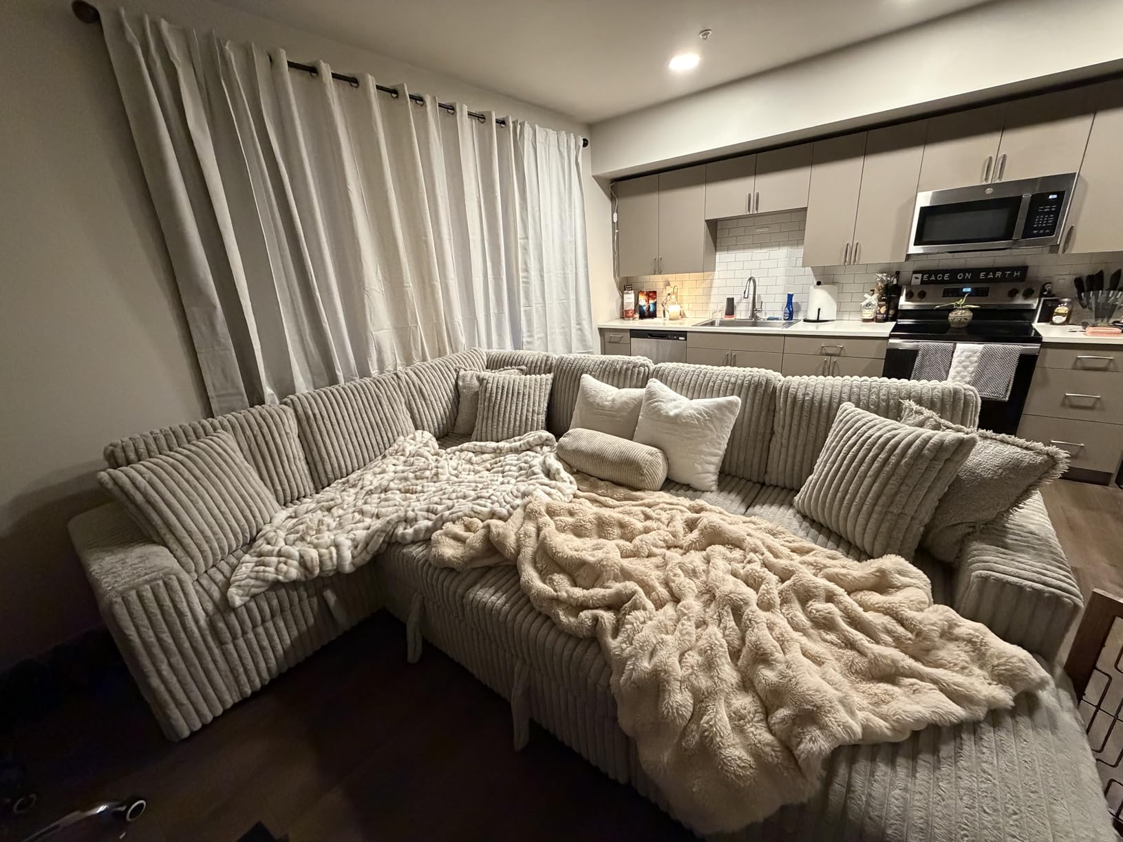 Non Toxic Fabric Protector Spray for Upholstery & Furniture, 24 oz | Helps repel water, coffee, wine, food, dirt and everyday spills from upholstery. customer photo 1