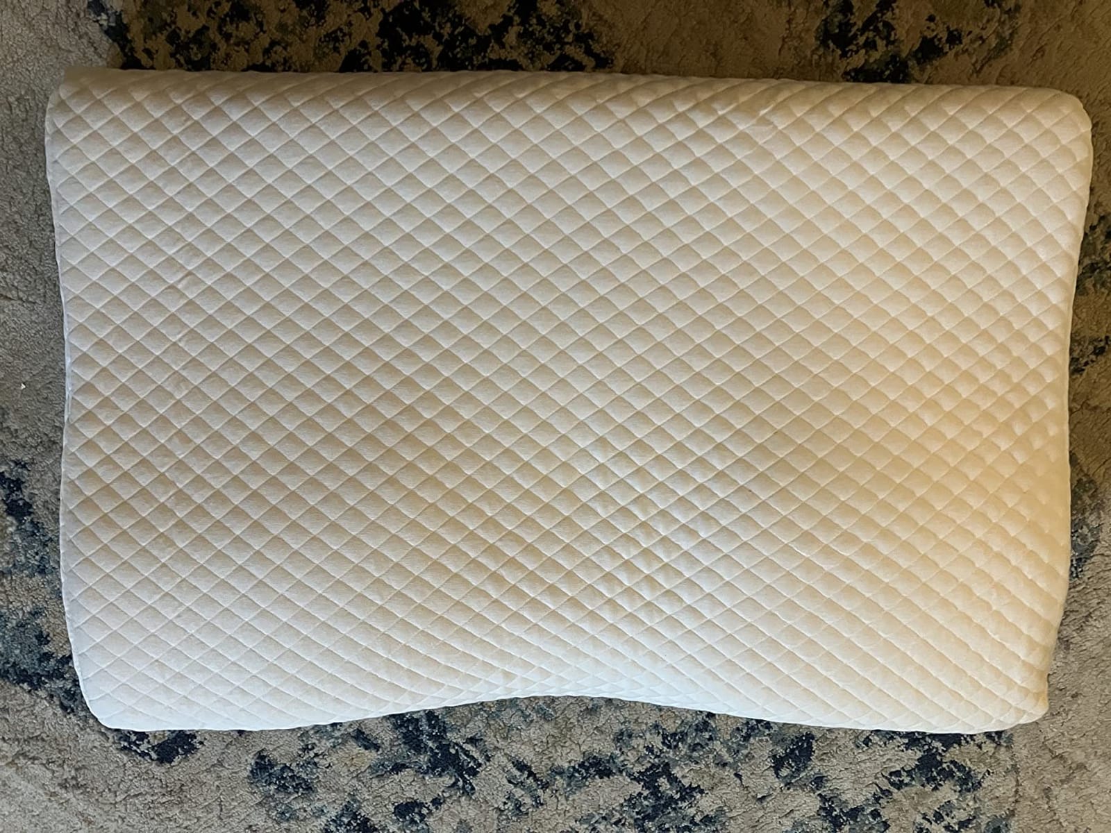 EPABO Contour Memory Foam Pillow Orthopedic Sleeping Pillows, Ergonomic Cervical Pillow for Neck Pain - for Side Sleepers, Back and Stomach Sleepers, Free Pillowcase Included (Firm & Queen) customer photo 2