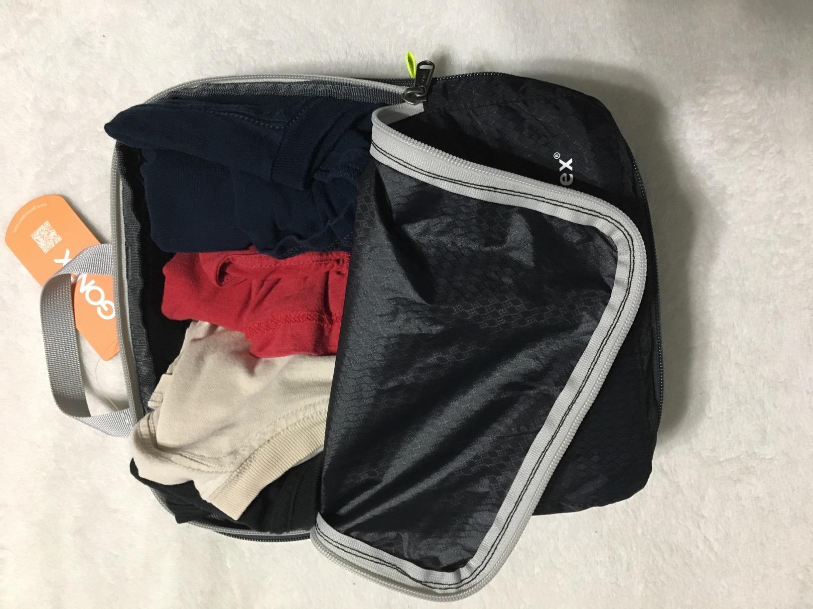 Gonex Compression Packing Cubes, 4-Piece Expandable Travel Organizers customer photo 2