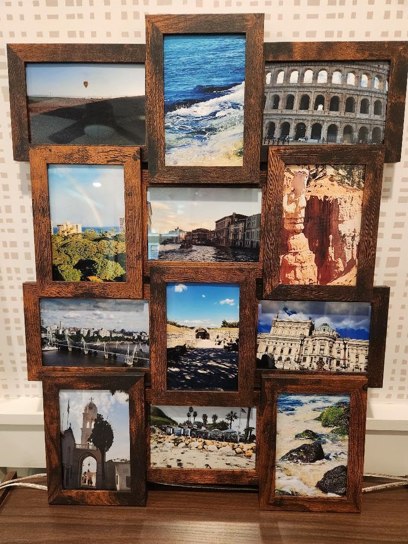 SONGMICS Collage Picture Frames, 4 x 6 for Wall Decor, Set of 12 customer photo 2