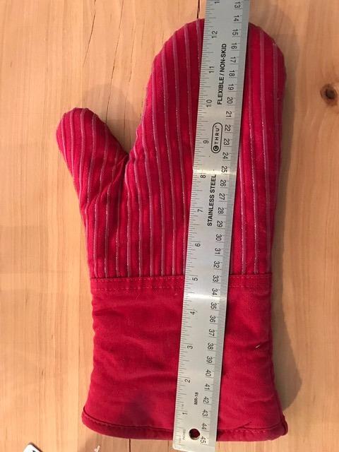 Silicone Oven Mitts - Gray Set of 2-12.5