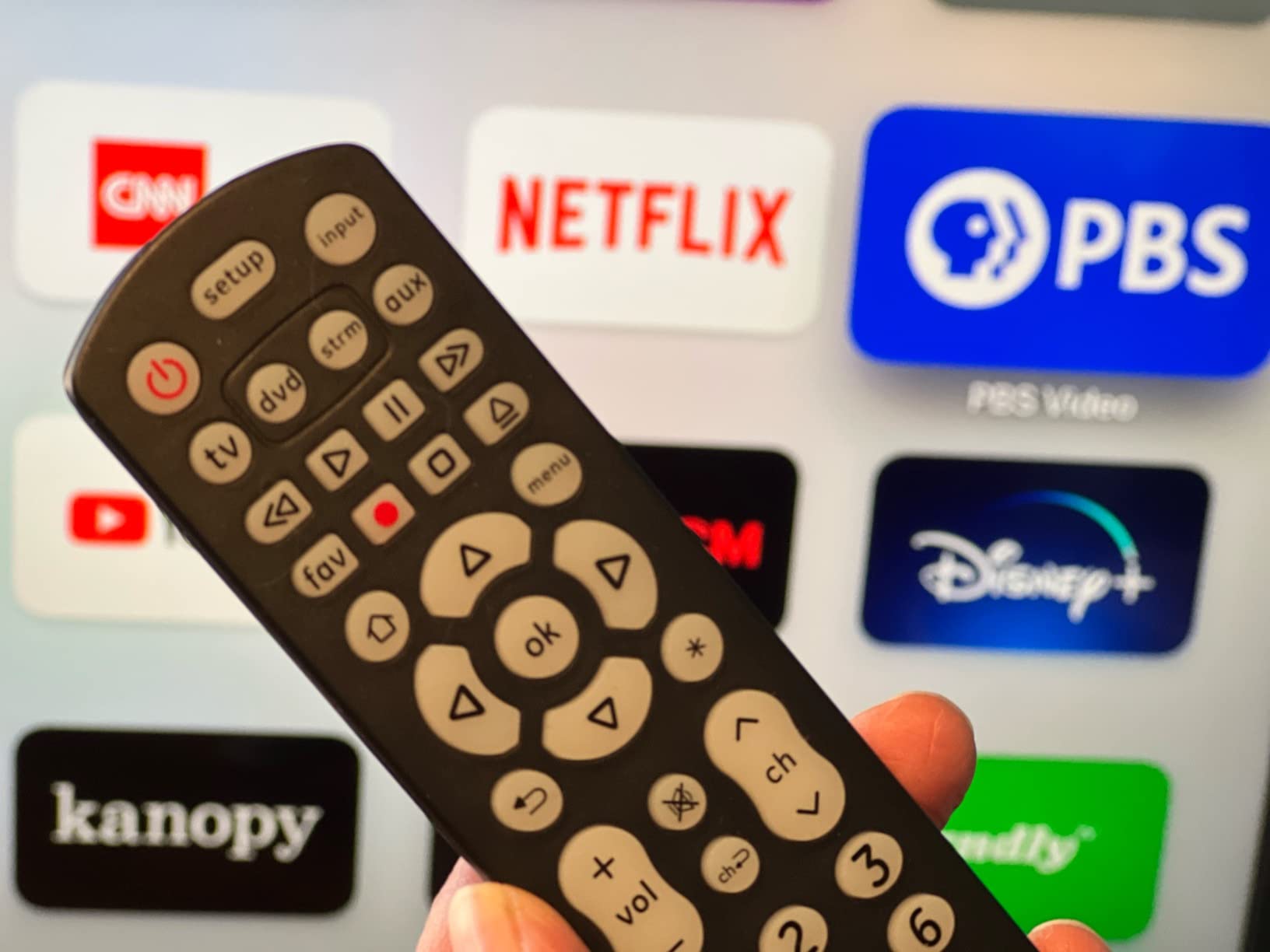GE Backlit Buttons Universal Remote Control, Samsung TV Remote Control customer photo 2