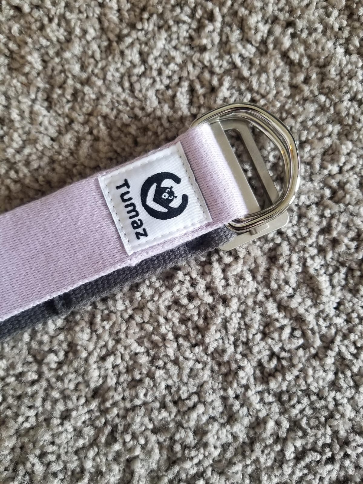 Tumaz Yoga Strap for Stretching with Adjustable D-Ring, 6/8/10 ft customer photo 2